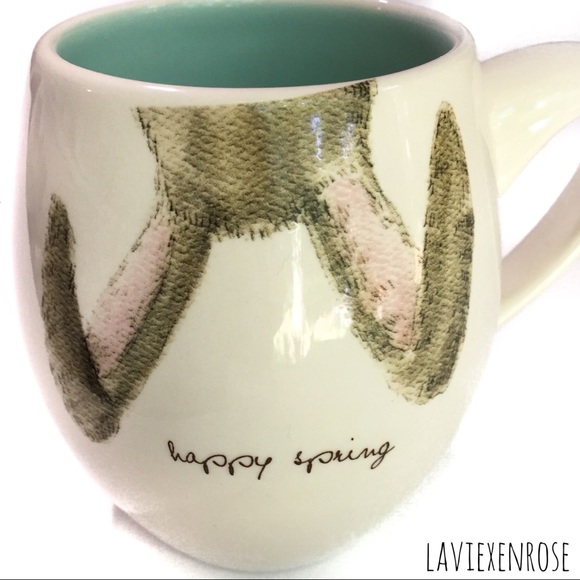 Rae Dunn | Dining | Rae Dunn Happy Spring Bunny Mug | Poshmark